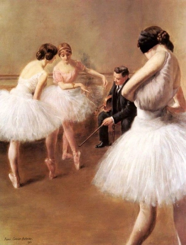 Урок балета 1914 г.
