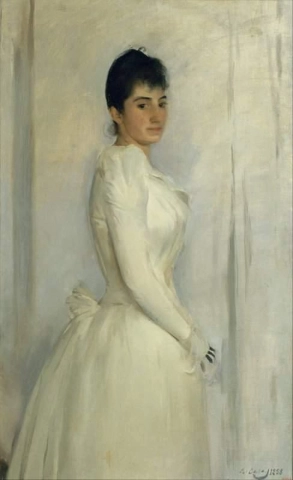 Porträt von Montserrat Carbo 1888