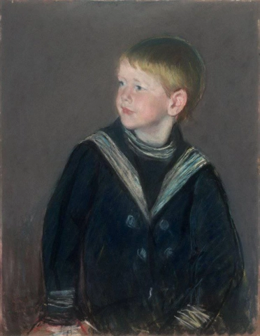 Retrato de Gardner Cassatt cuando era niño 1892