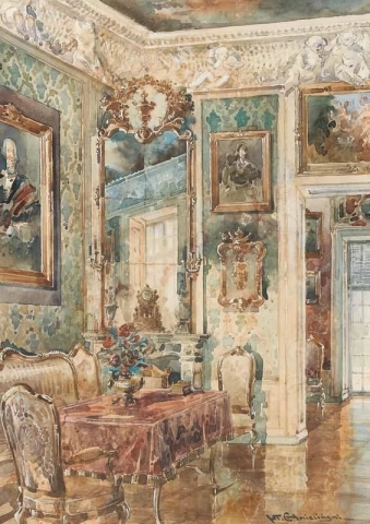 Interior Im Warschauer Königsschloss