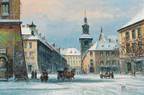 Vinter i Krakow