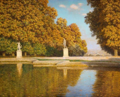 Осень в парке Сен-Клу