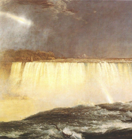 Kirkko Frederic Edwin Niagaran putoukset