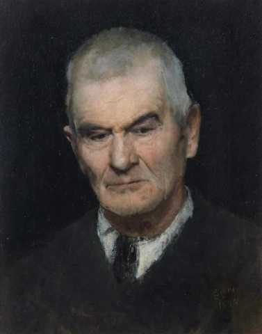 Retrato de un hombre 1887