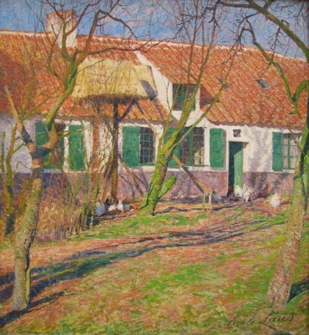 Boerderij in Vlaanderen 1904