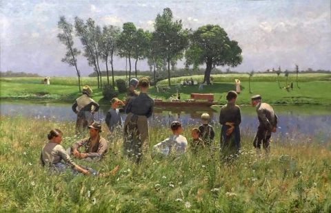 De picknick ca. 1887