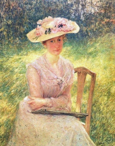 Porträt von Jenny Montigny 1902