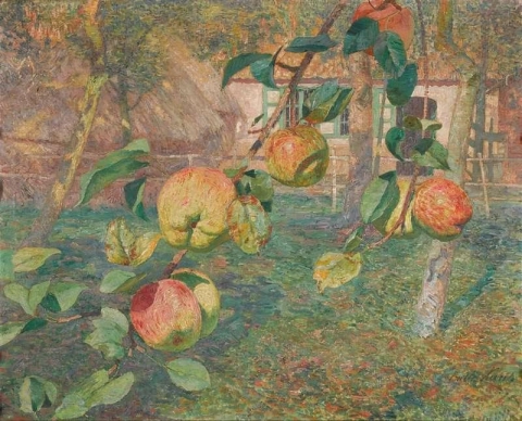 Der Apfelgarten um 1910