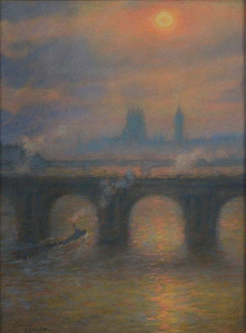 View of the Thames 1916
