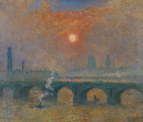 Ponte Waterloo Londra 1918