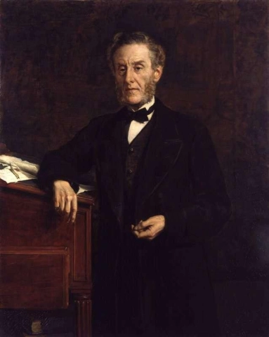 Anthony Ashley Cooper séptimo conde de Shaftesbury 1877