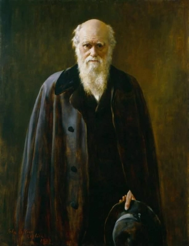 Чарльз Дарвин 1863 г.