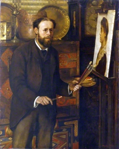 John Collier ca. 1882-1883