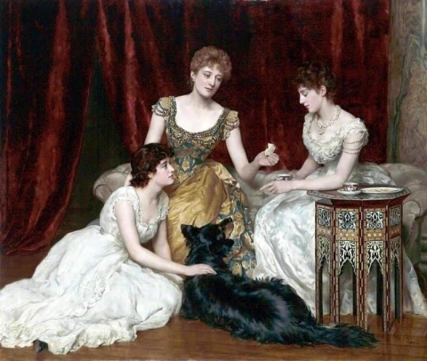 Die drei Töchter von William Reed 1886