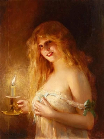 Woman The Candle