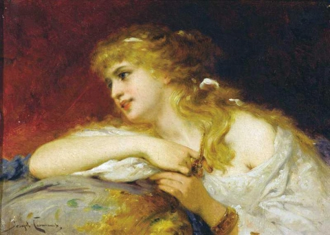 女性の肖像 1885