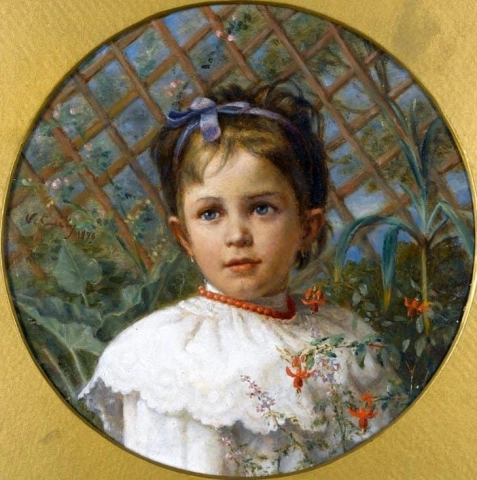 Portrait Of A Girl 1896