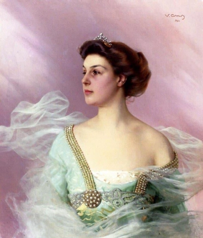 Retrato de una dama 1911