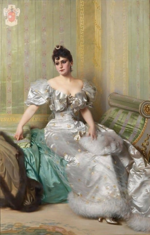 Ritratto di Corinna Salmone 1858 1929 1893