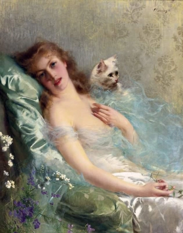 Il gatto bianco 1891