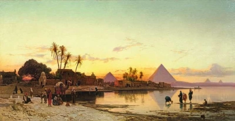 On The Banks Of The Nile Giza Beyond
