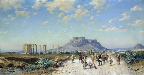 Die Akropolis Athen