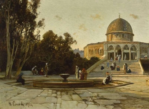 바위 예루살렘의 돔