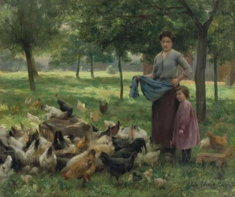 Under The Trees ca. 1910