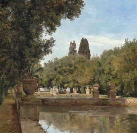 Van Villa D'Este. Een zomerdag 1898