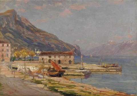 View Of Lake Garda From Bogliaco