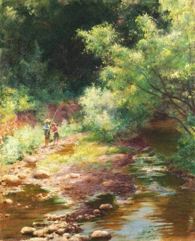 Along The Creek 1918