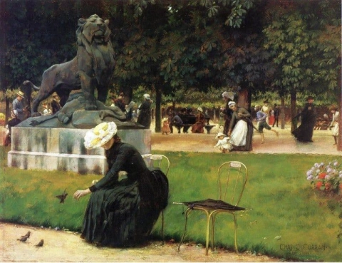 В Люксембургском саду 1889
