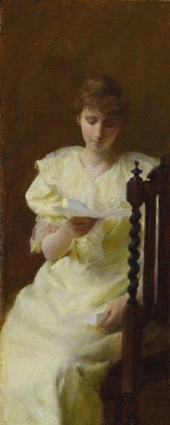 Lady In Yellow 1893