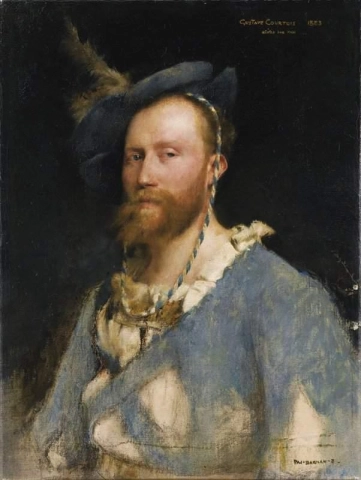 Portrait Of Gustave Courtois 1883