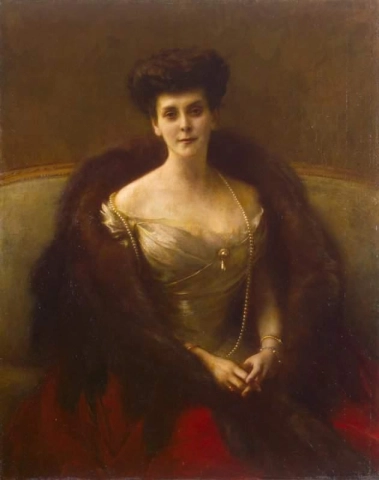 Prinsessa Olga Paleyn muotokuva