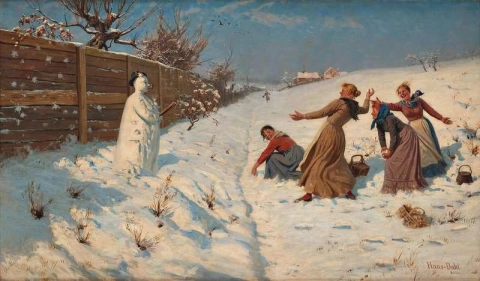 Lanciare palle di neve