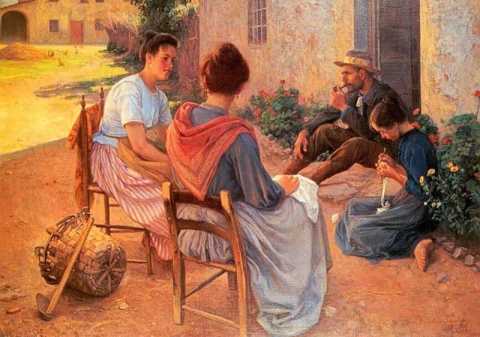 Italiensk familie