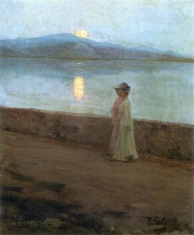 Moonlight On The Lake 1