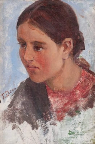 retrato de una niña
