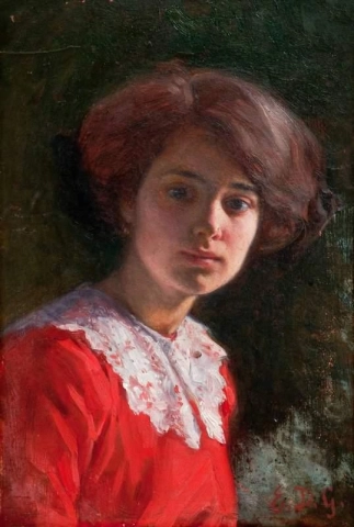 Porträtt Av En Kvinna