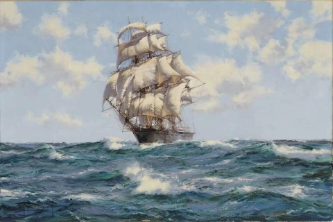 In The Trade Winds - The American Clipper Ocean Herald