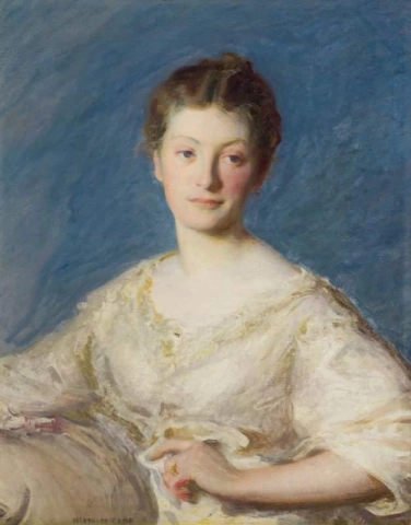 Portret van een jonge dame, ca. 1896