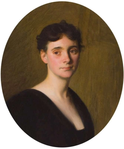 Portret van Edith de vrouw van de kunstenaar, ca. 1895