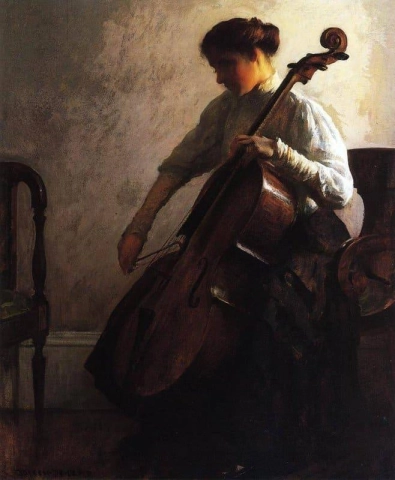 Der Cellist 1908