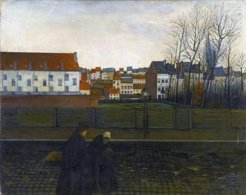 ブリュッセルの風景 1890