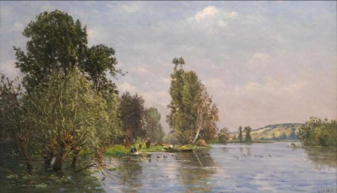 セーヌ川のほとり 1899