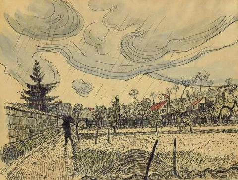 Пейзаж около 1901-02 гг.