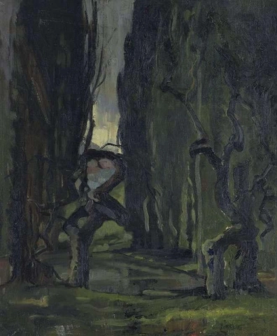 Водная пьеса Каррьер-сюр-Сен, около 1899 г.