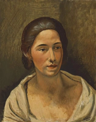 Portret van een vrouw, ca. 1924