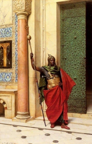 Ett nubiskt gardet 1895